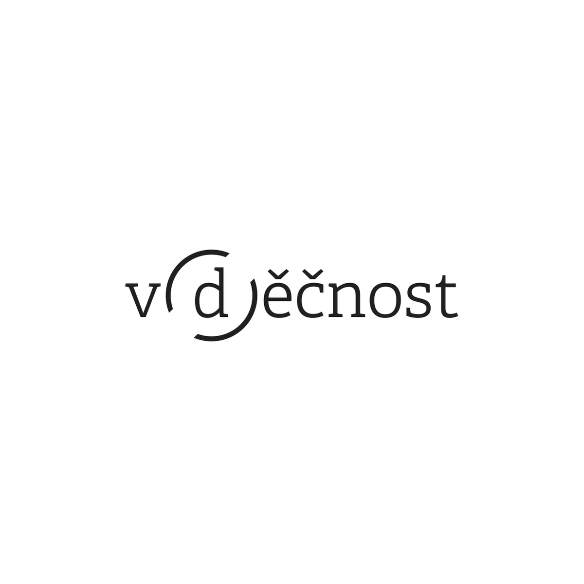 Plakát v(d)ěčnost – s obrysovým kruhem